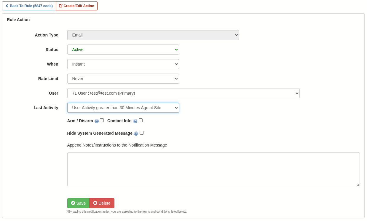 New Rule and Profile Options
