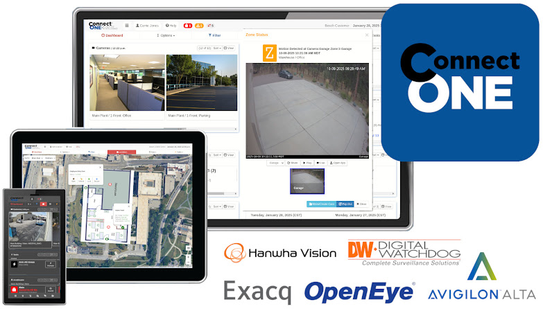 Connect ONE® Cloud Security Management Platform Expands Video Verification and Analytics Support for Enhanced System Intelligence