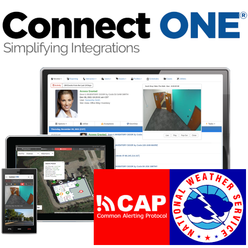 Connect ONE Adds National Weather Service Monitoring
